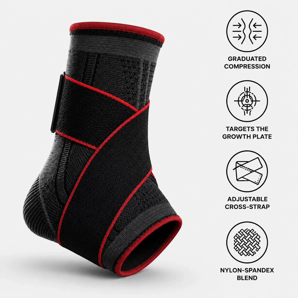 KidFormance — Youth Heel & Growth Plate Support Sleeves