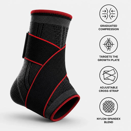 KidFormance — Youth Heel & Growth Plate Support Sleeves