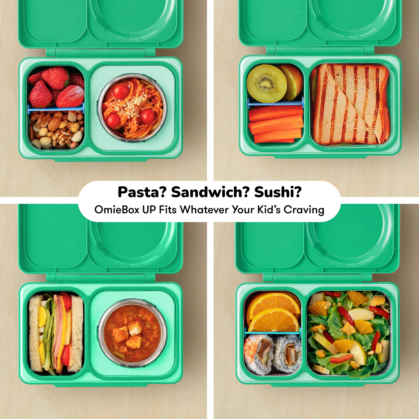 The hot + cold bento for big kids