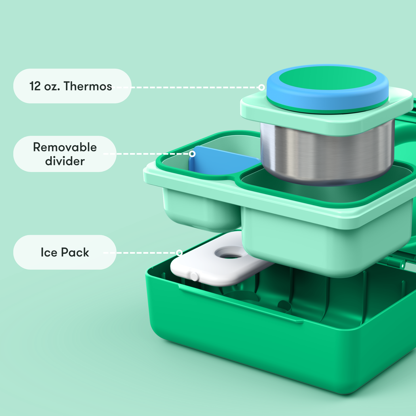 The hot + cold bento for big kids